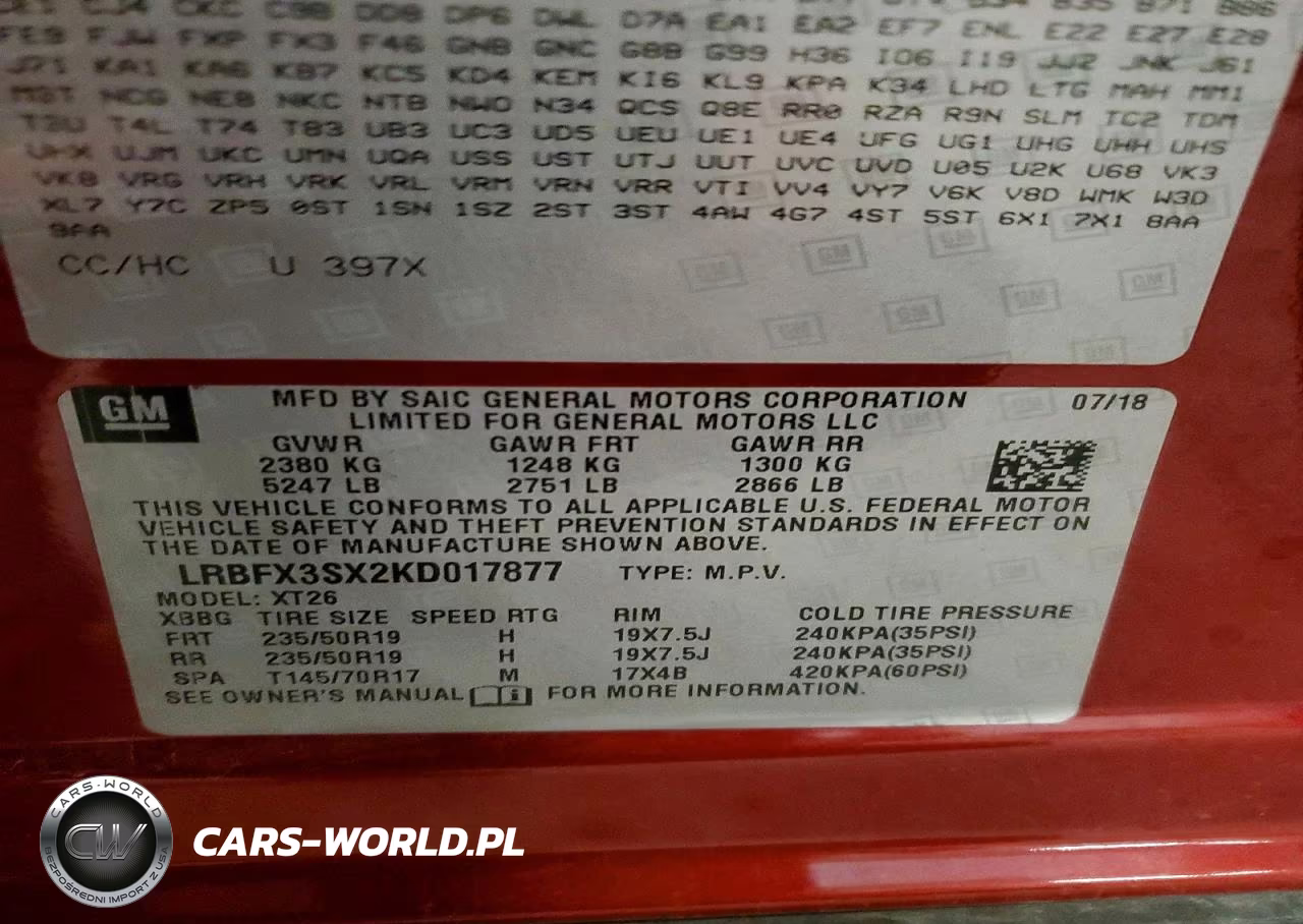 2019 Buick Envision Premium VIN:LRBFX3SX2KD017877 - 13