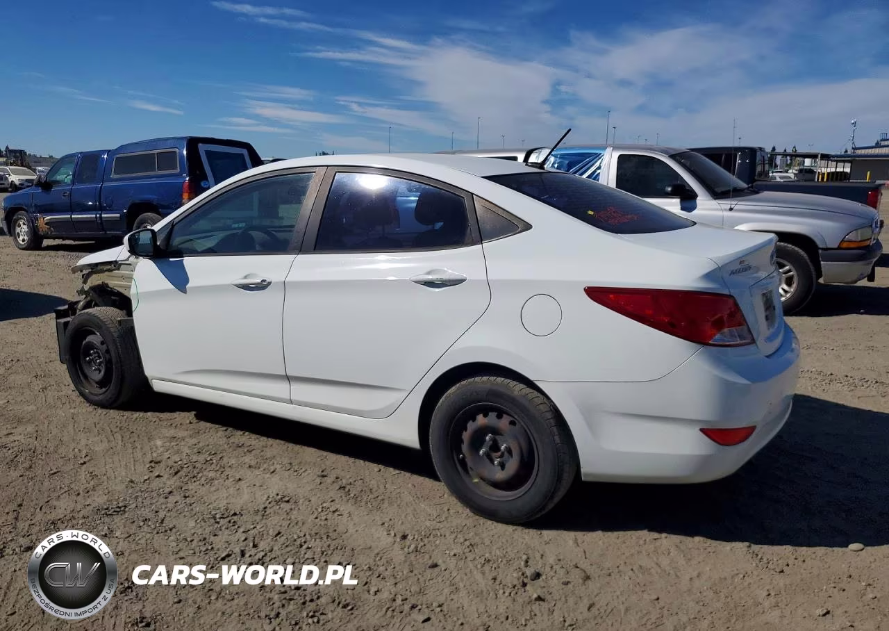 2015 Hyundai Accent Gls VIN:KMHCT4AE3FU834573 - 2