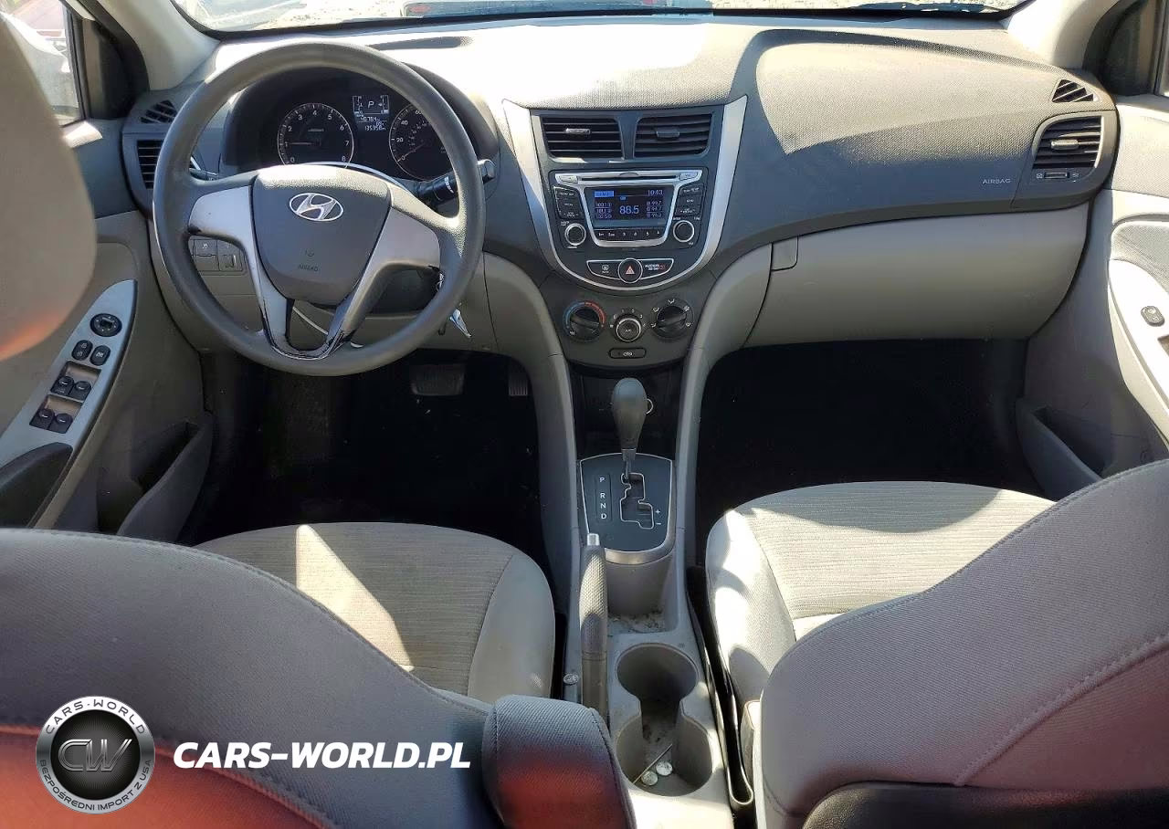 2015 Hyundai Accent Gls VIN:KMHCT4AE3FU834573 - 8