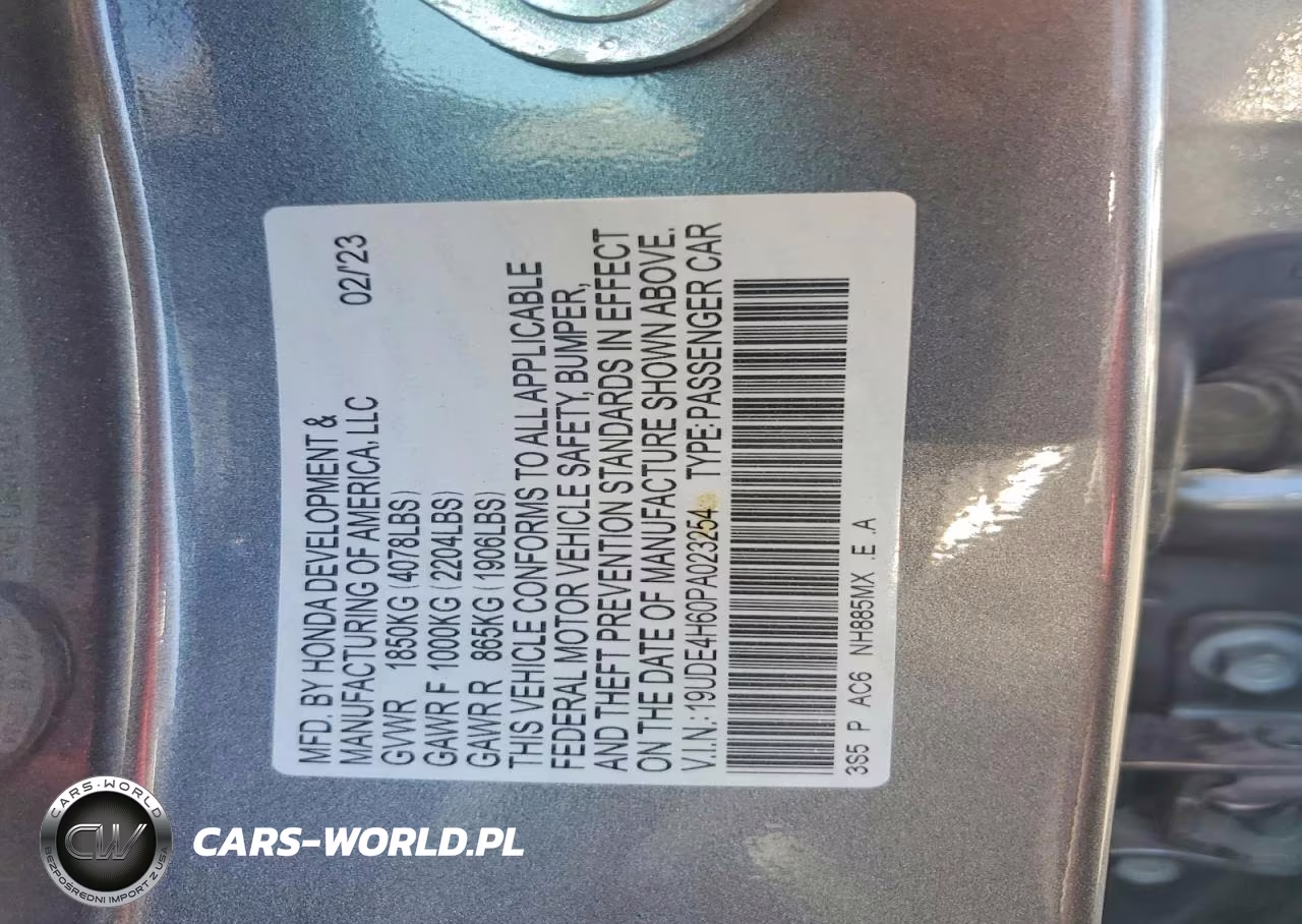 2023 Acura Integra A-Spec Tech VIN:19UDE4H60PA023254 - 12