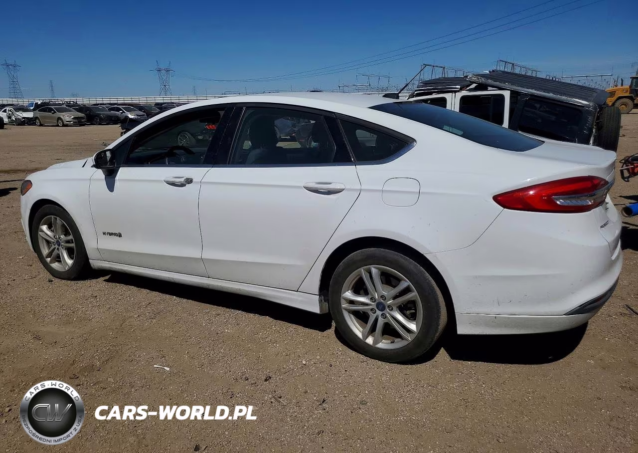 2018 Ford Fusion Se Hybrid VIN:3FA6P0LUXJR116317 - 2