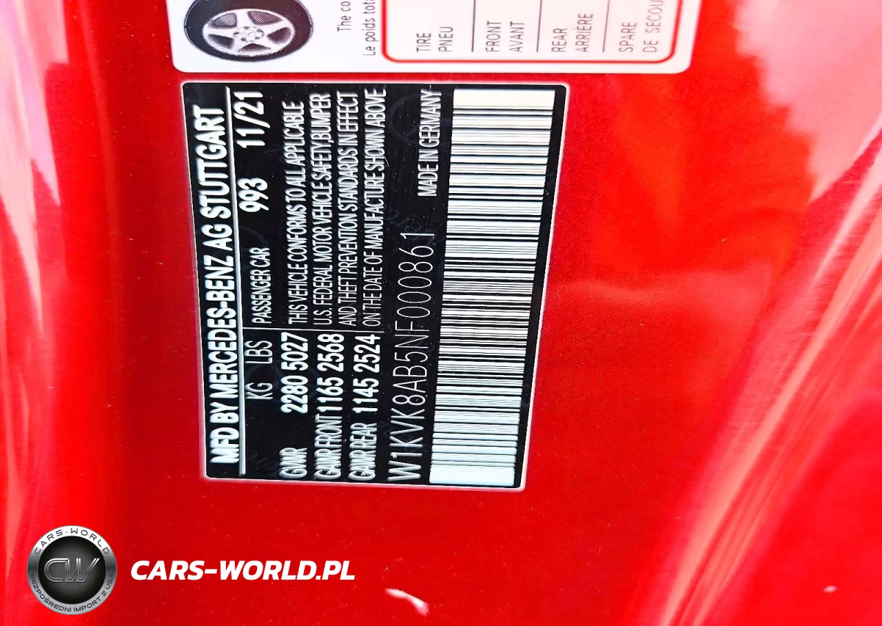 2022 Mercedes-Benz Amg Sl 55 4Matic VIN:W1KVK8AB5NF000861 - 12
