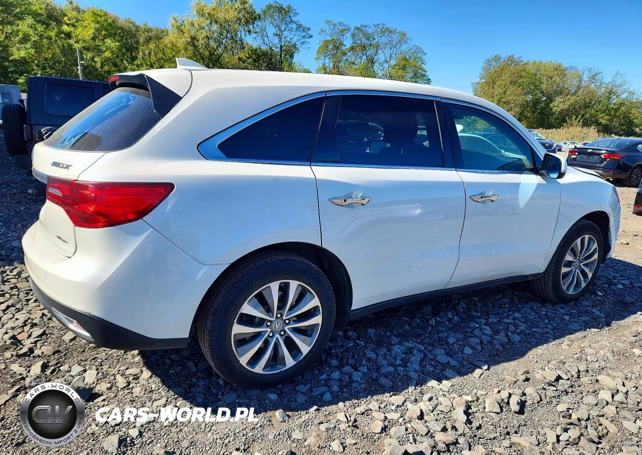 2016 Acura Mdx Technology VIN:5FRYD4H41GB044007 - 3