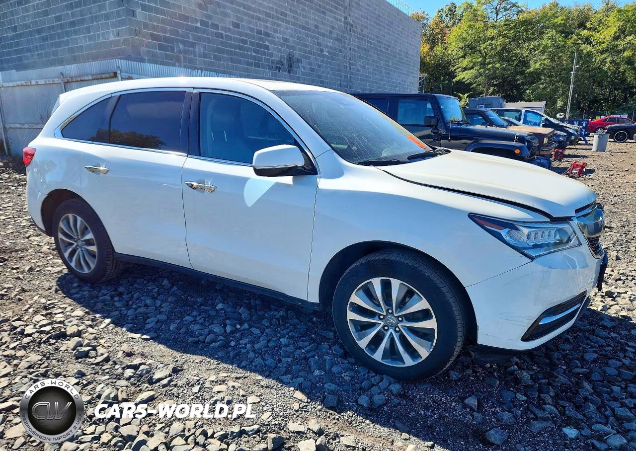 2016 Acura Mdx Technology VIN:5FRYD4H41GB044007 - 4