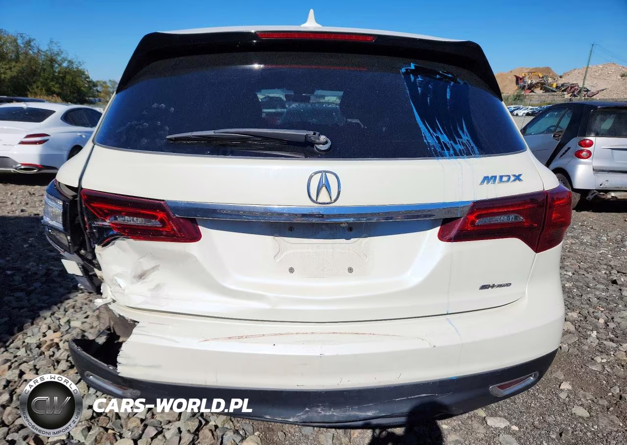 2016 Acura Mdx Technology VIN:5FRYD4H41GB044007 - 6