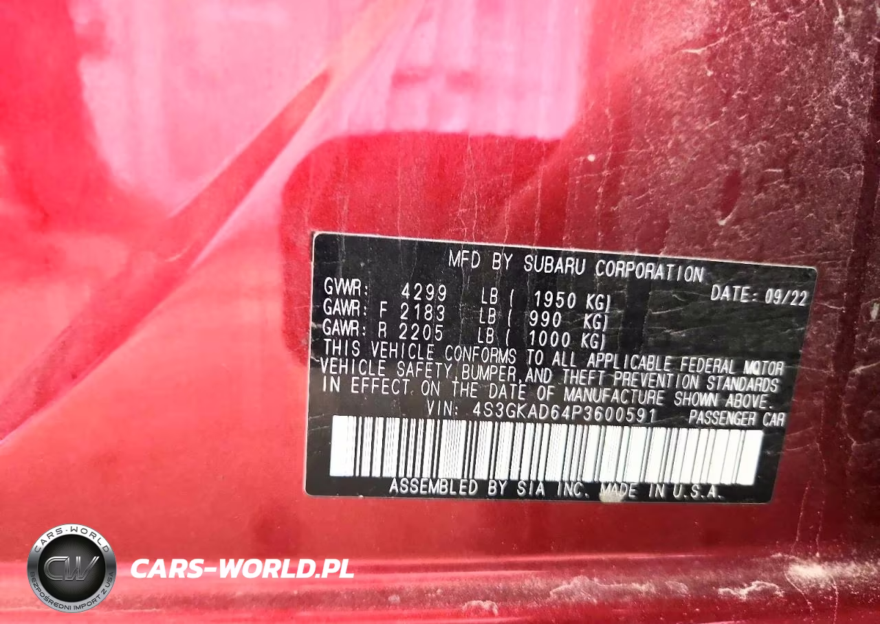 2023 Subaru Impreza Premium VIN:4S3GKAD64P3600591 - 12