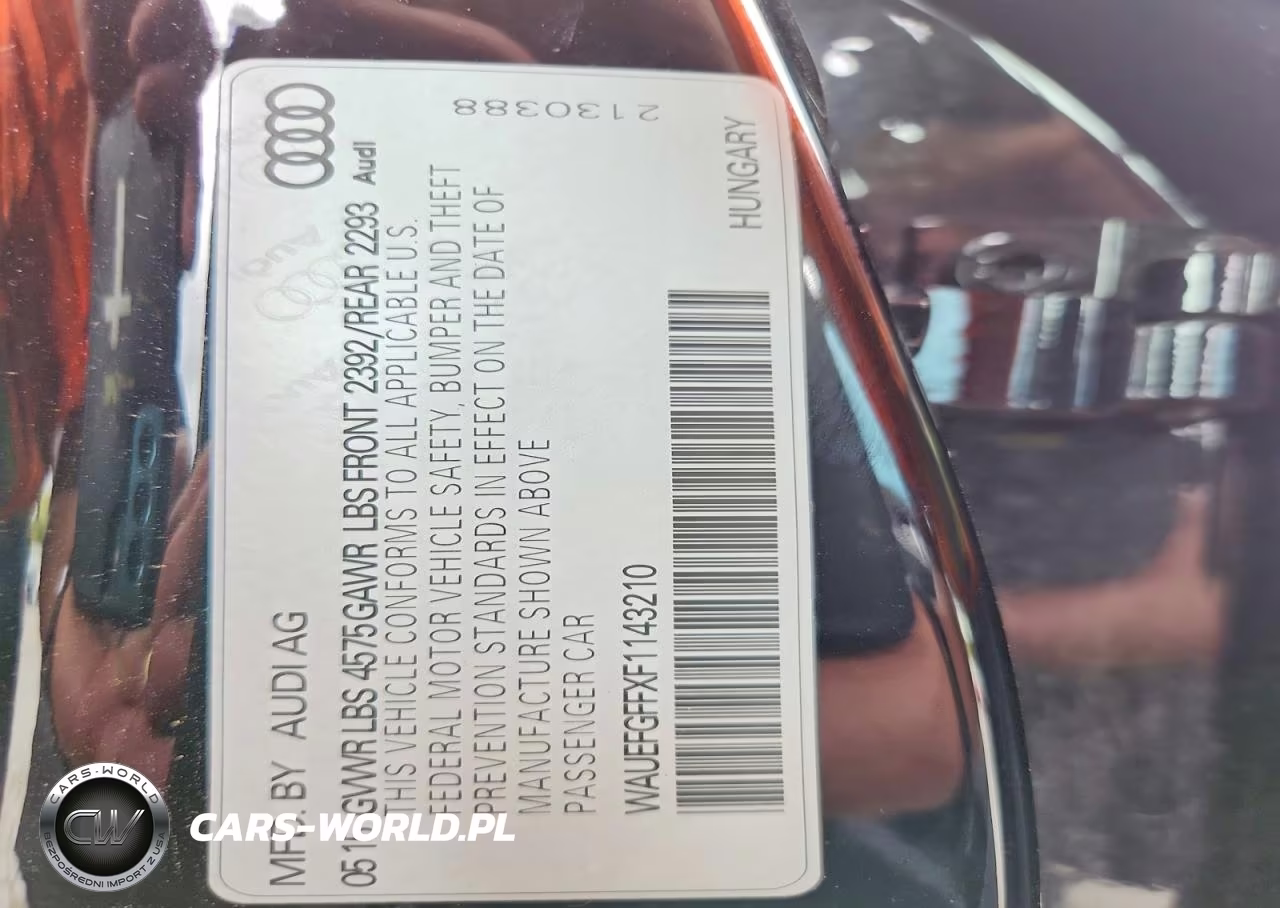 2015 Audi A3 Premium Plus VIN:WAUEFGFFXF1143210 - 12