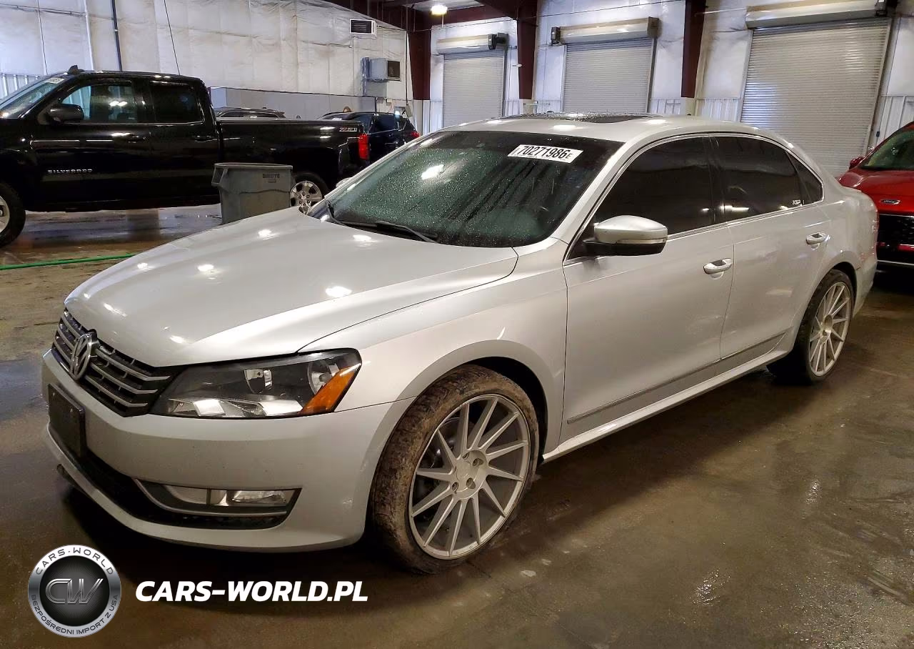2014 Volkswagen Passat Sel VIN:1VWCN7A3XEC107964 - 1