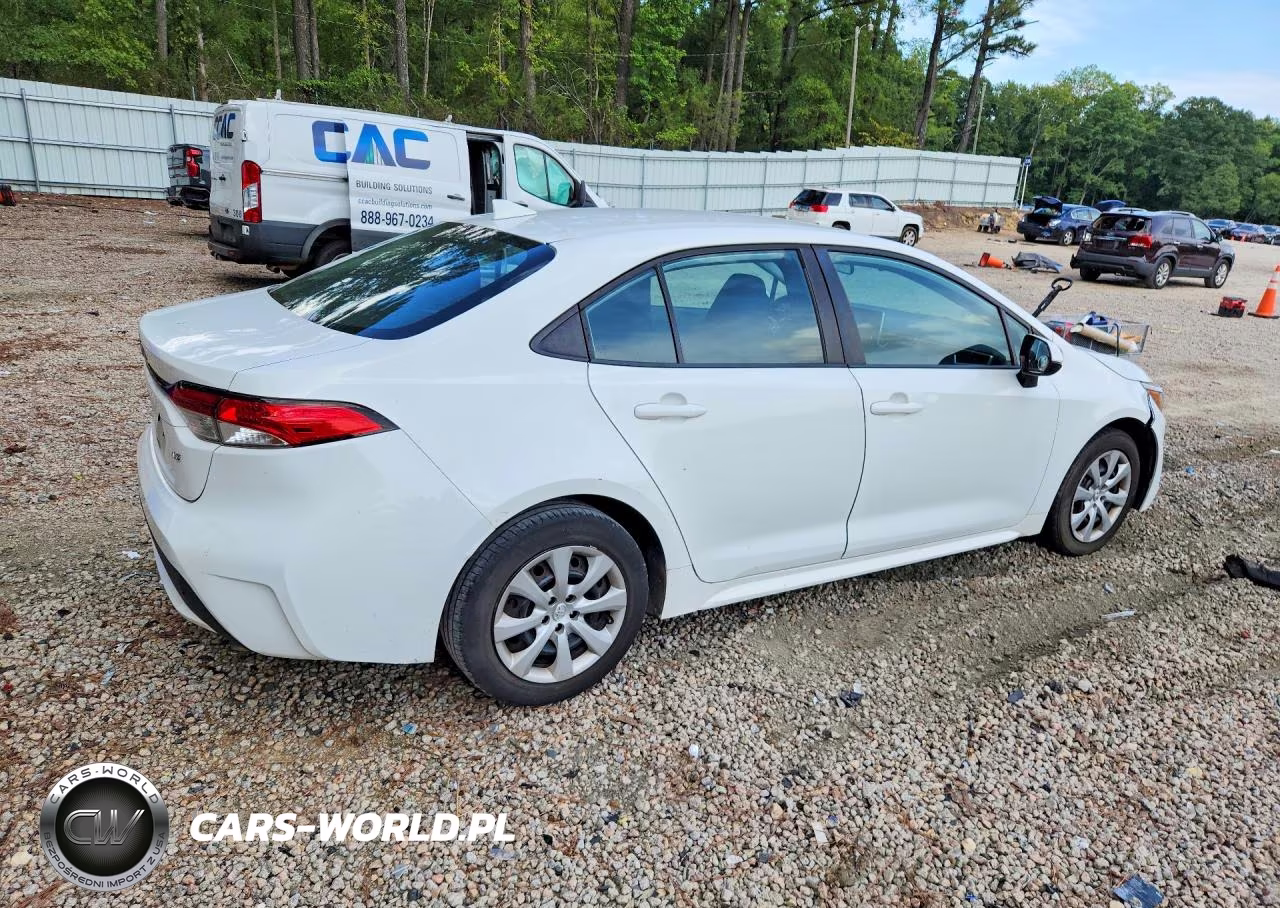 2020 Toyota Corolla Le VIN:5YFEPRAE1LP117953 - 3