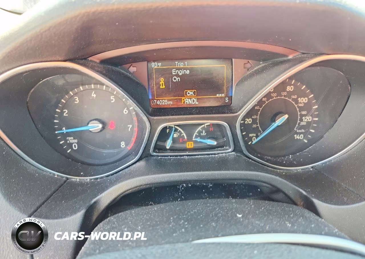 2016 Ford Focus Se VIN:1FADP3F28GL358761 - 9