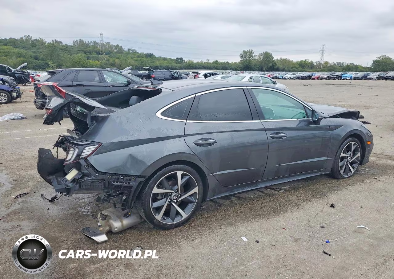 2022 Hyundai Sonata Sel Plus VIN:KMHL44J29NA243604 - 3