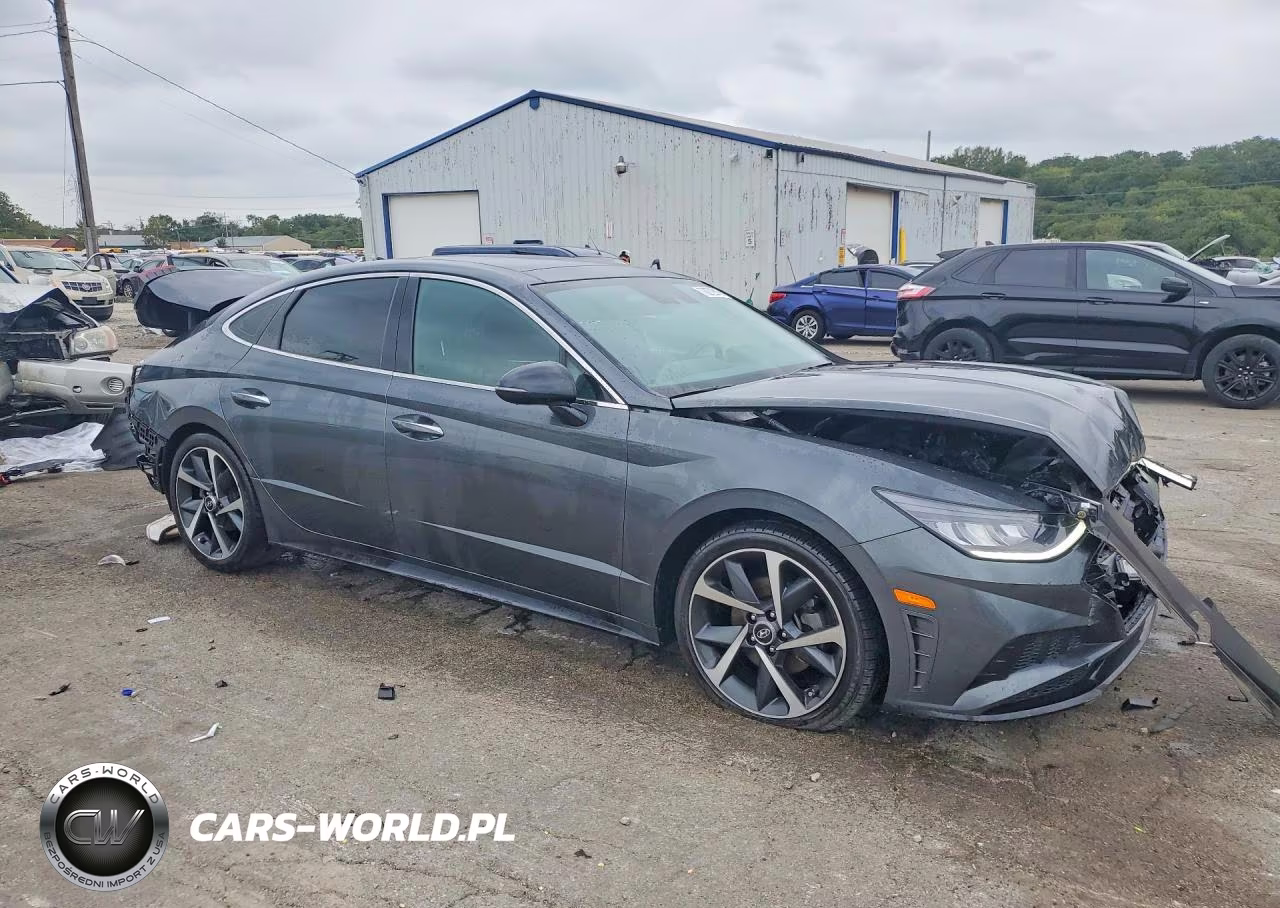 2022 Hyundai Sonata Sel Plus VIN:KMHL44J29NA243604 - 4