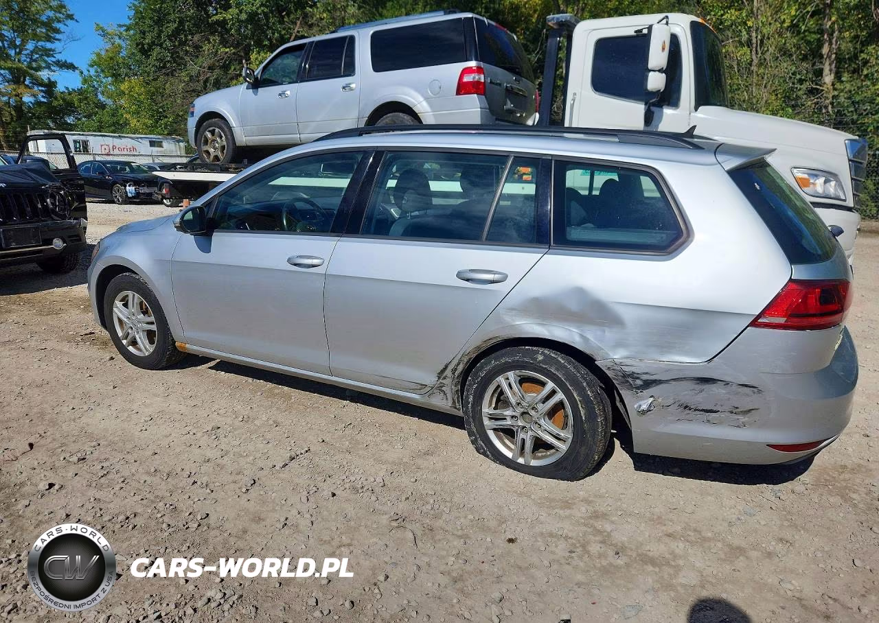 2016 Volkswagen Golf Sportwagen S VIN:3VWC17AU0GM516108 - 2