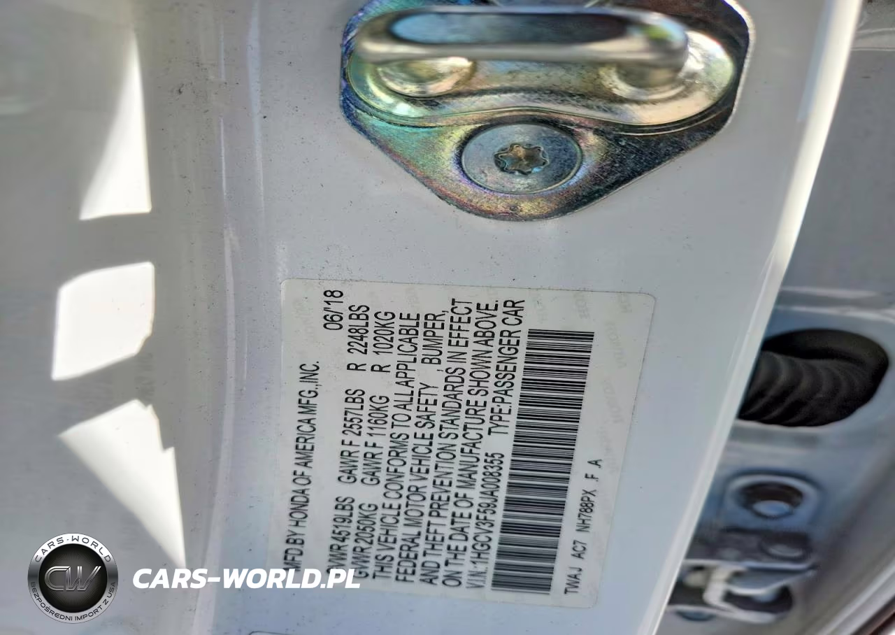 2022 Honda Accord Hybrid Exl VIN:1HGCV3F59JA008355 - 12