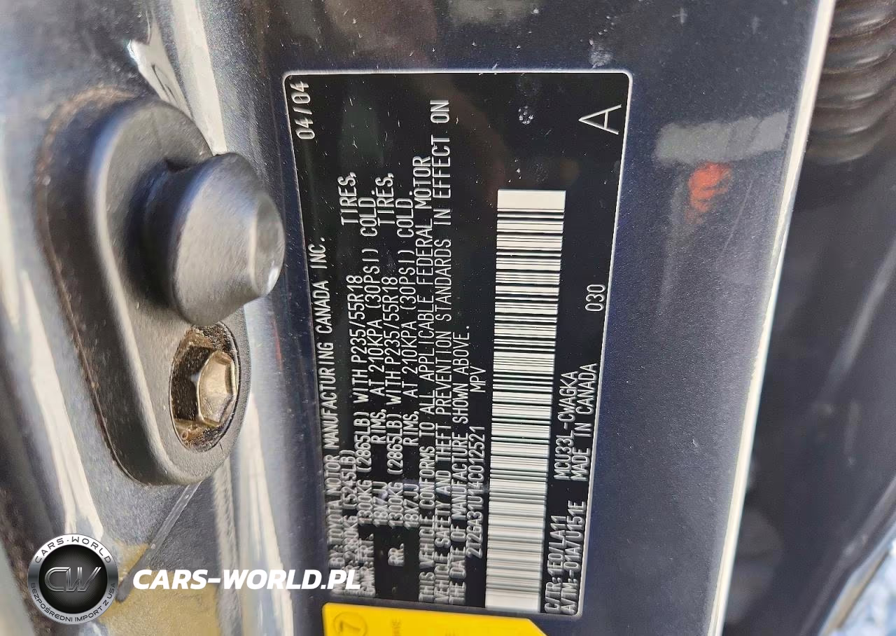 2004 Lexus Rx 330 VIN:2T2GA31U14C012521 - 13