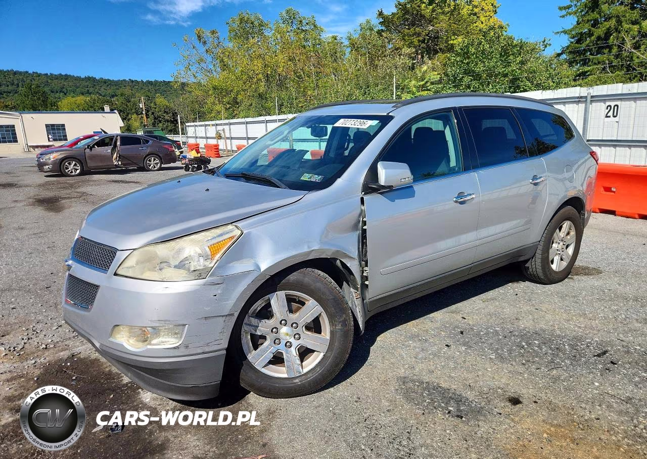 2012 Chevrolet Traverse Lt VIN:1GNKVGED0CJ119610 - 1