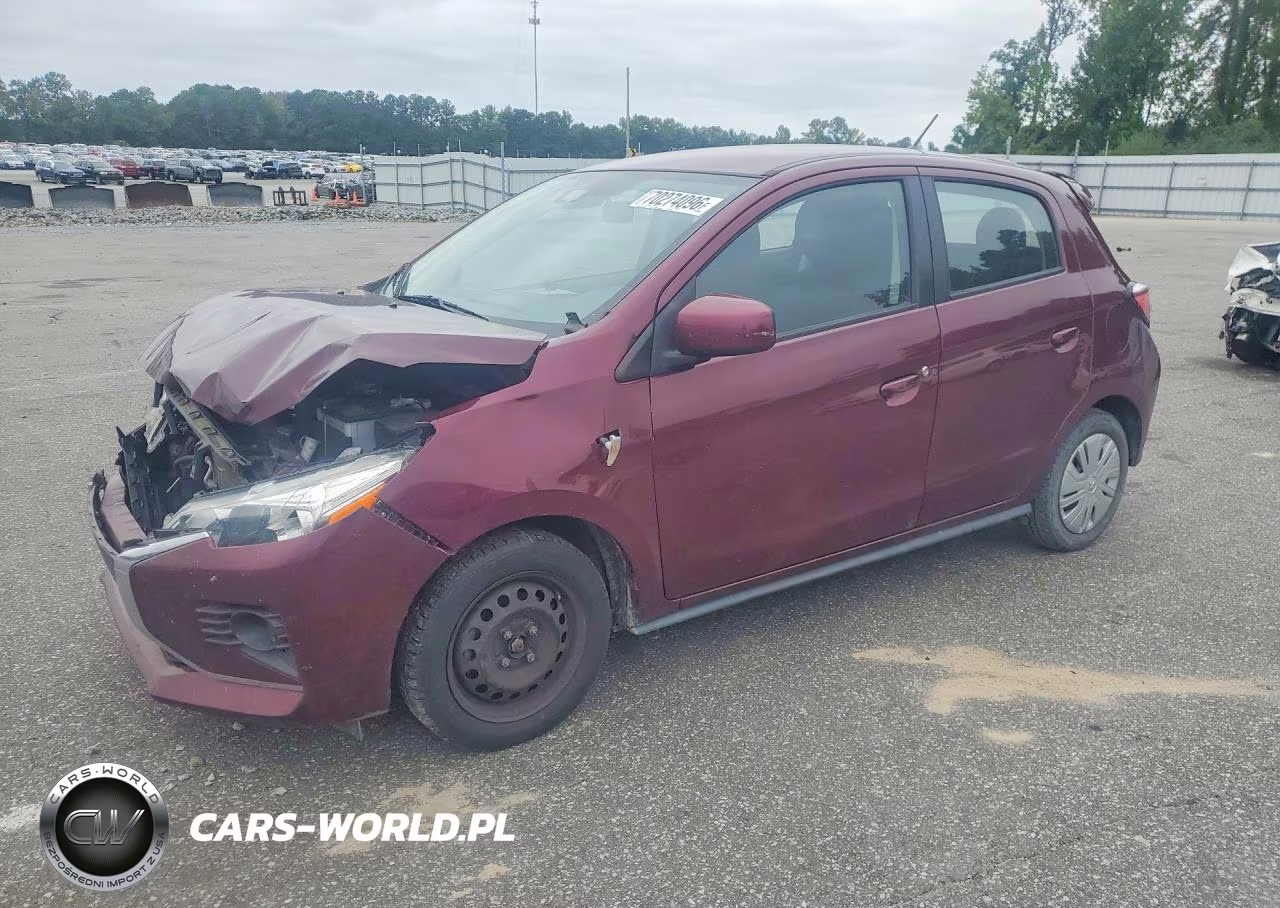 2021 Mitsubishi Mirage Es VIN:ML32AUHJXMH008918 - 1
