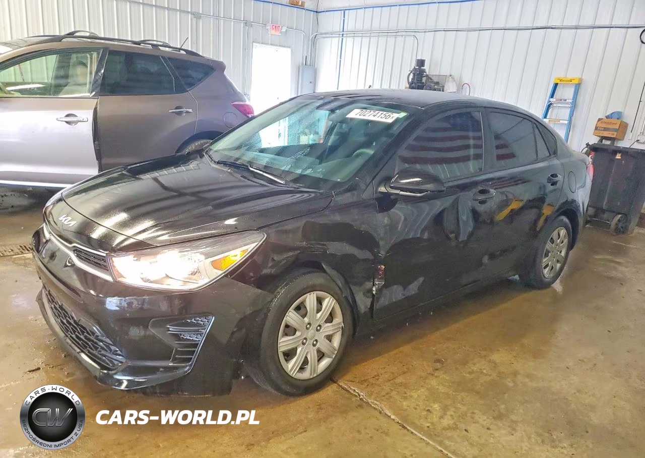 2022 Kia Rio Lx VIN:3KPA24AD2NE501896 - 1