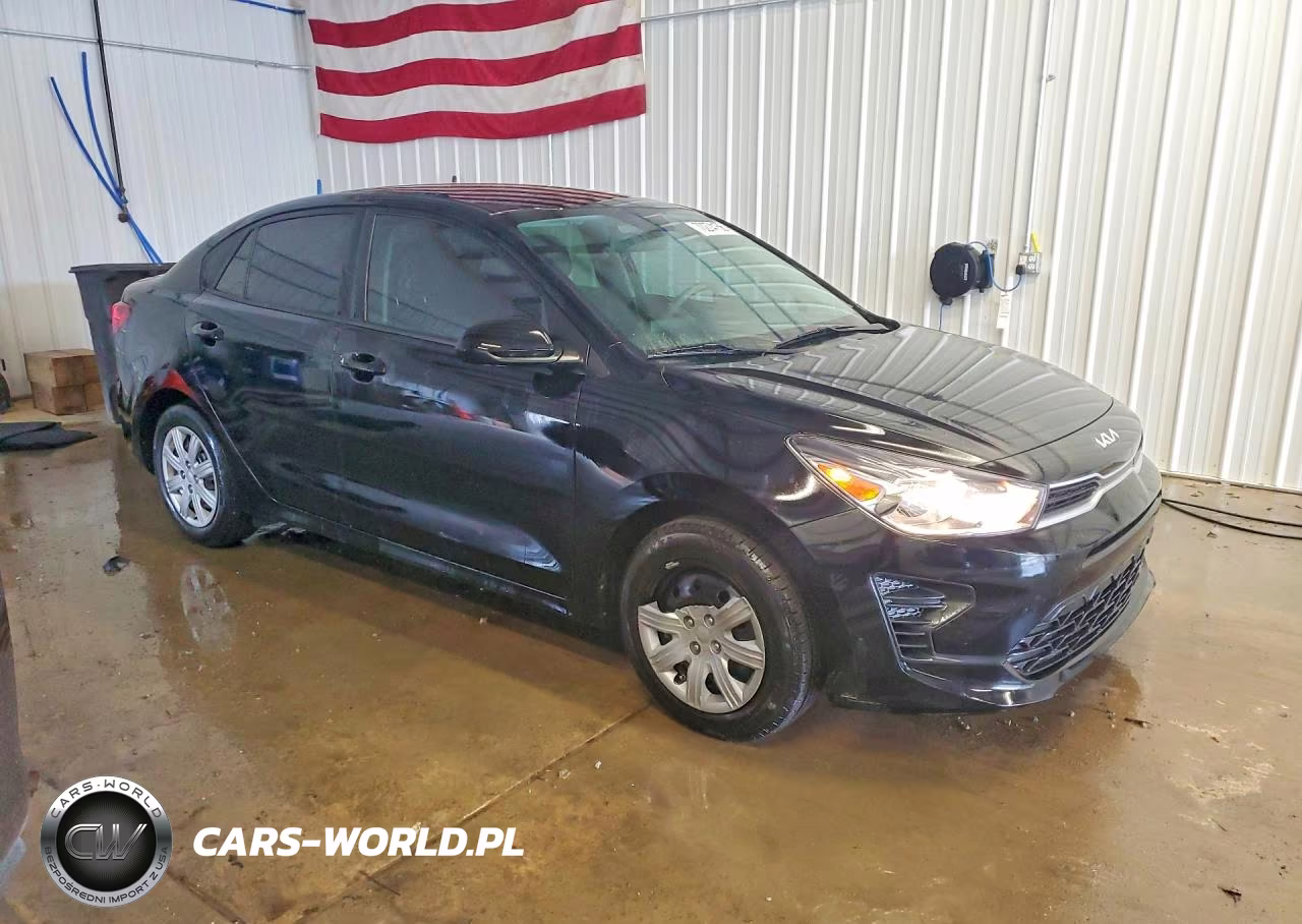 2022 Kia Rio Lx VIN:3KPA24AD2NE501896 - 4