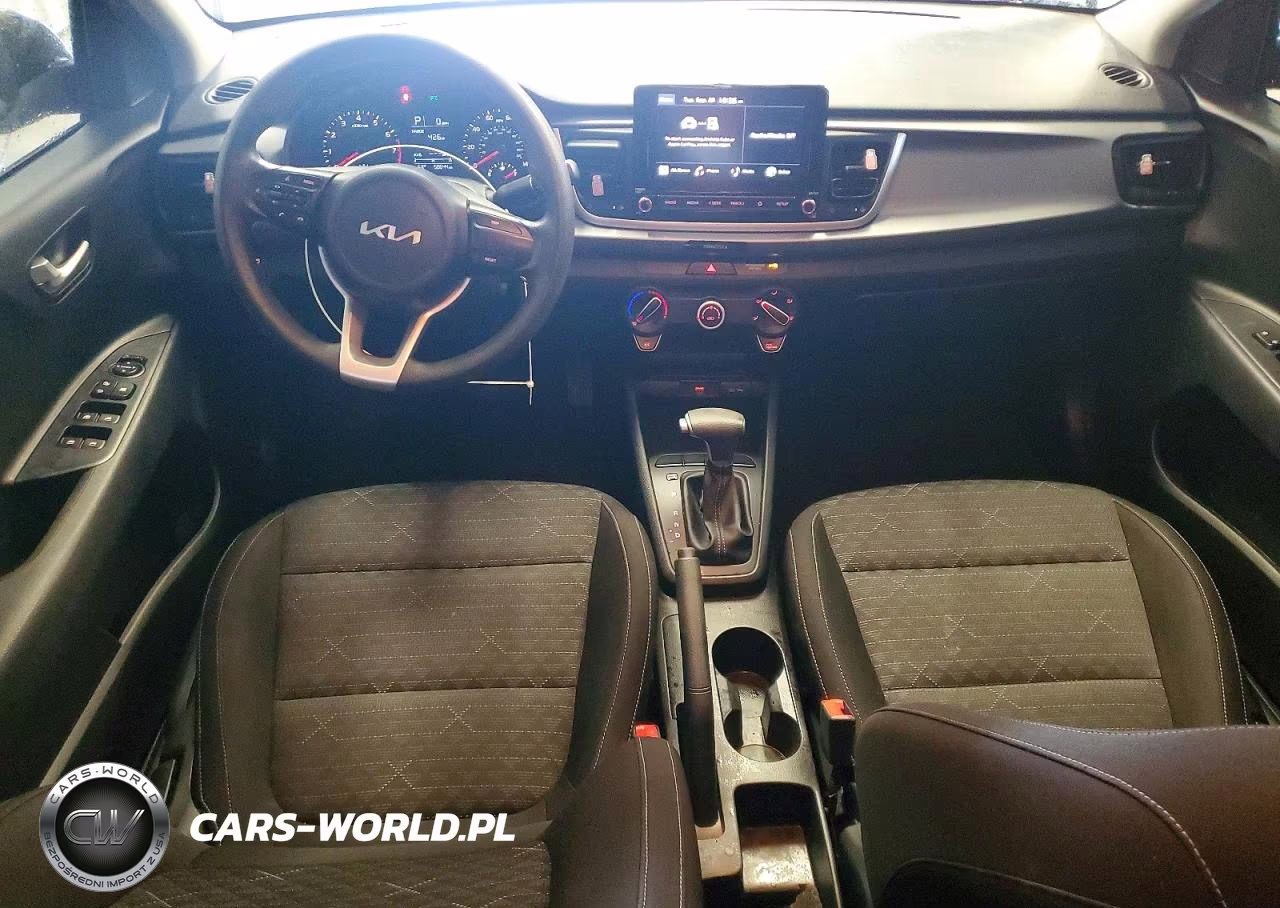 2022 Kia Rio Lx VIN:3KPA24AD2NE501896 - 8