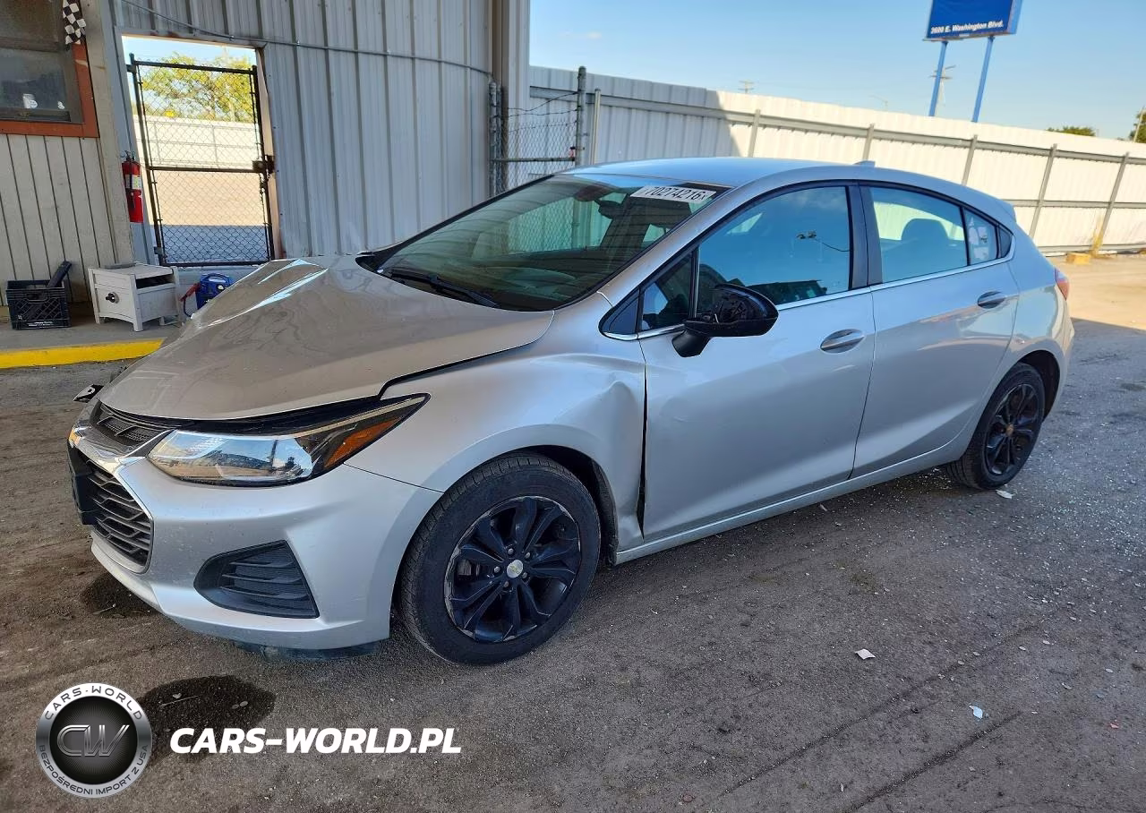 2019 Chevrolet Cruze Lt VIN:3G1BE6SM8KS538236 - 1