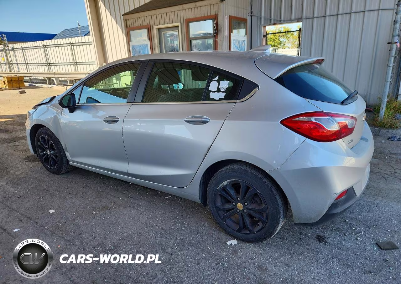 2019 Chevrolet Cruze Lt VIN:3G1BE6SM8KS538236 - 2