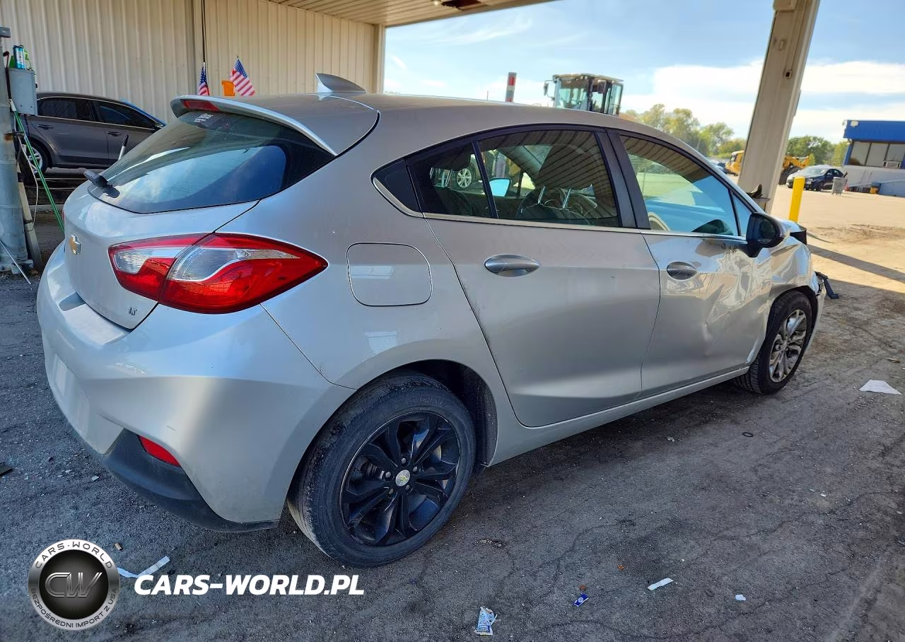 2019 Chevrolet Cruze Lt VIN:3G1BE6SM8KS538236 - 3