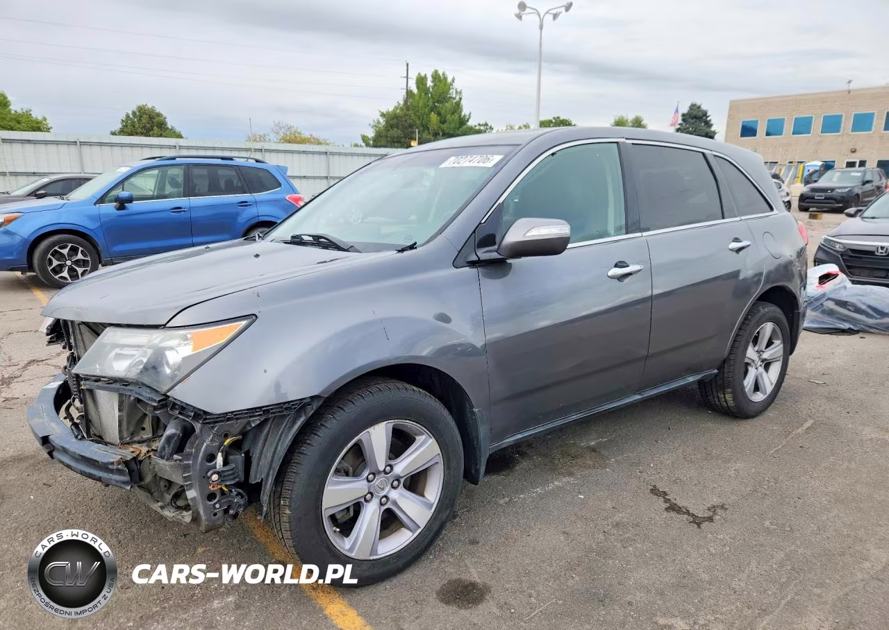 2012 Acura Mdx Technology VIN:2HNYD2H34CH540513 - 1