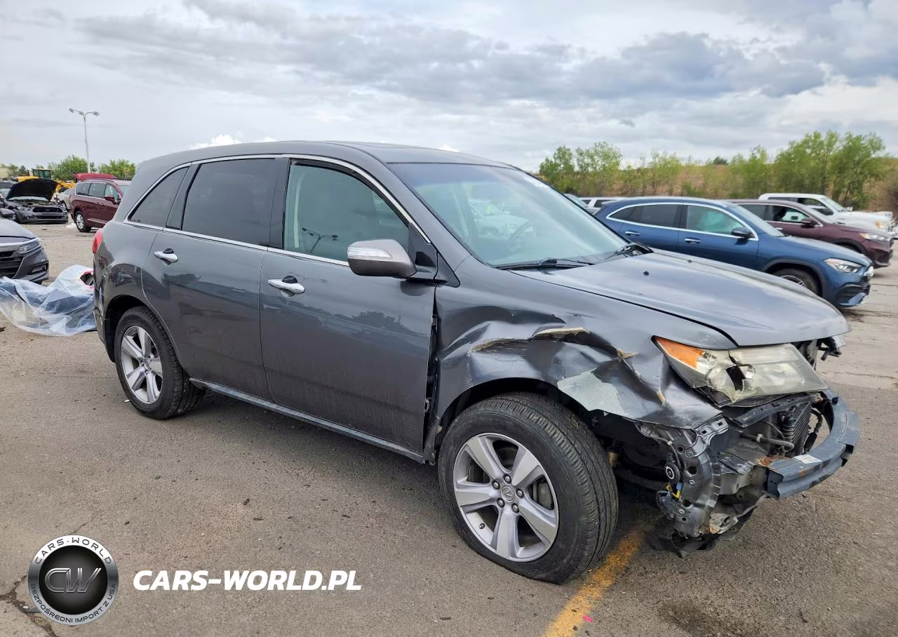 2012 Acura Mdx Technology VIN:2HNYD2H34CH540513 - 4