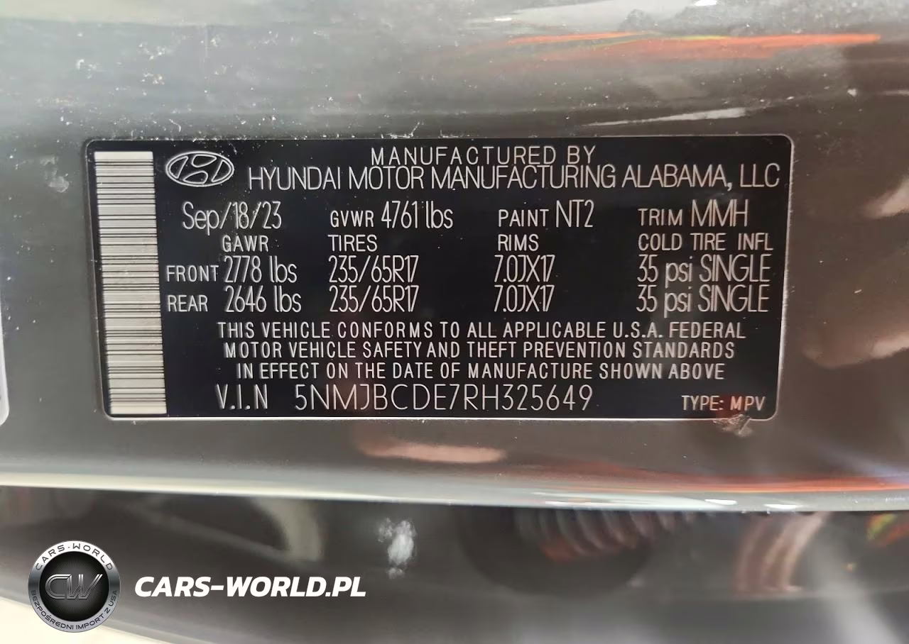 2024 Hyundai Tucson Sel VIN:5NMJBCDE7RH325649 - 14