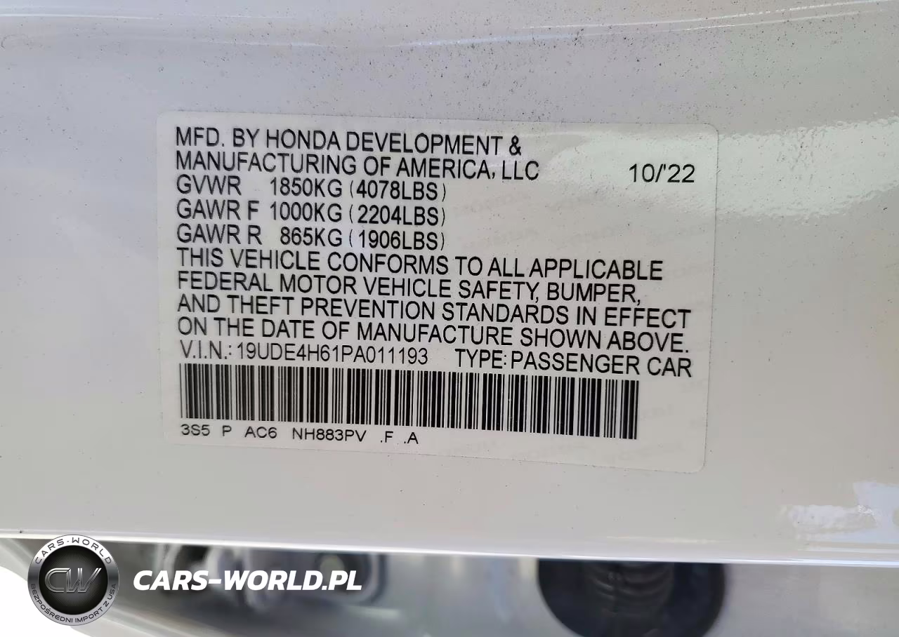 2023 Acura Integra A-Spec Tech VIN:19UDE4H61PA011193 - 12