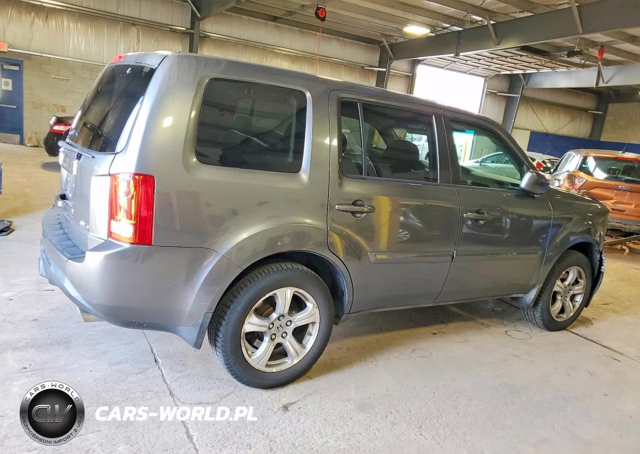 2012 Honda Pilot Exl VIN:5FNYF4H69CB053433 - 3