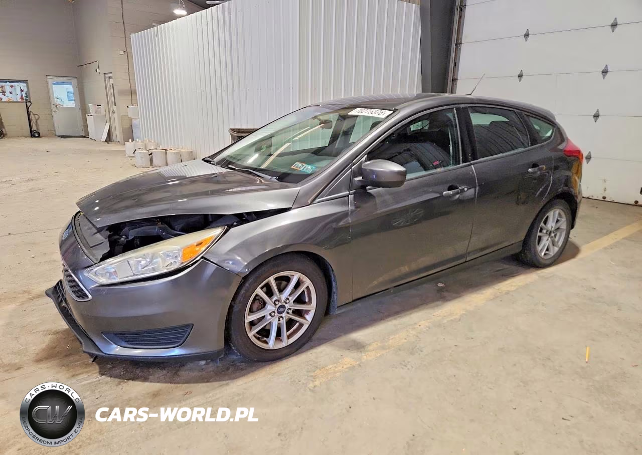 2018 Ford Focus Se VIN:1FADP3K22JL315627 - 1