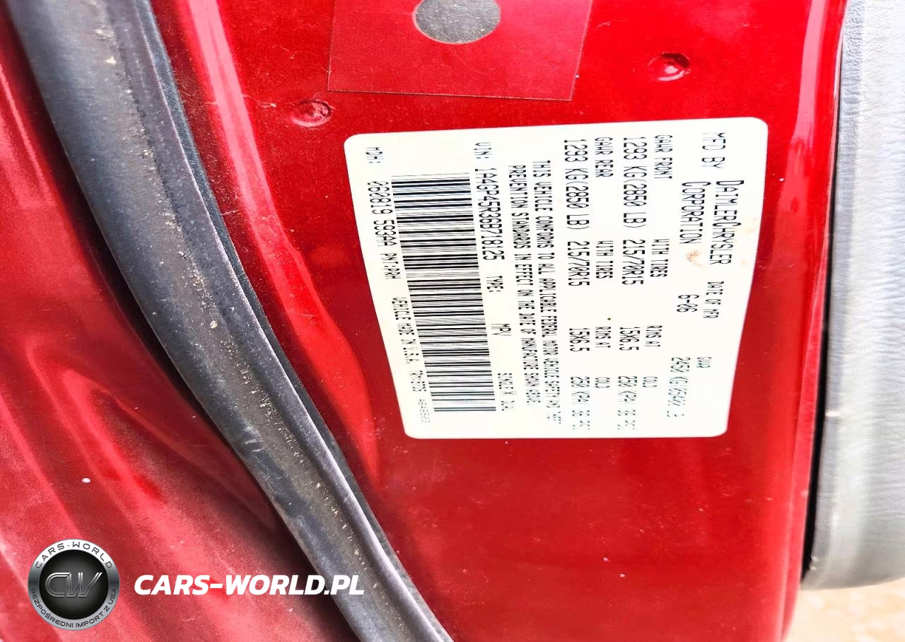 2006 Chrysler Town & Country VIN:1A4GP45R36B718125 - 13