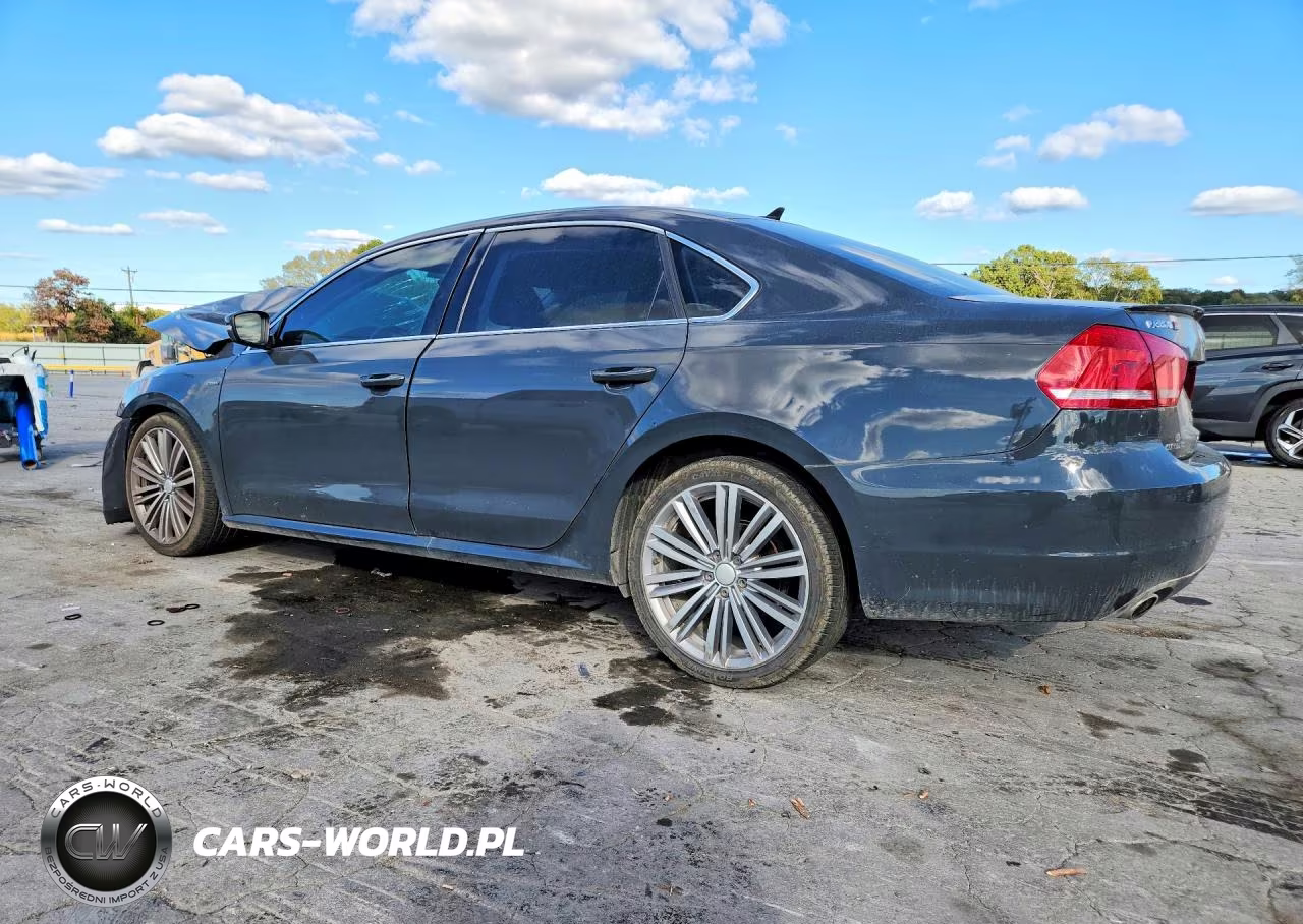 2014 Volkswagen Passat Se VIN:1VWBT7A33EC085419 - 2