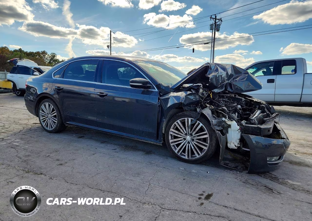 2014 Volkswagen Passat Se VIN:1VWBT7A33EC085419 - 4