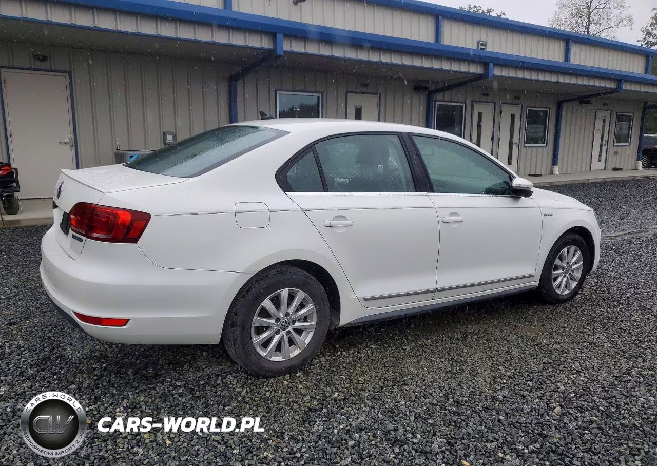 2014 Volkswagen Jetta Hybrid VIN:3VW637AJ5EM207955 - 3
