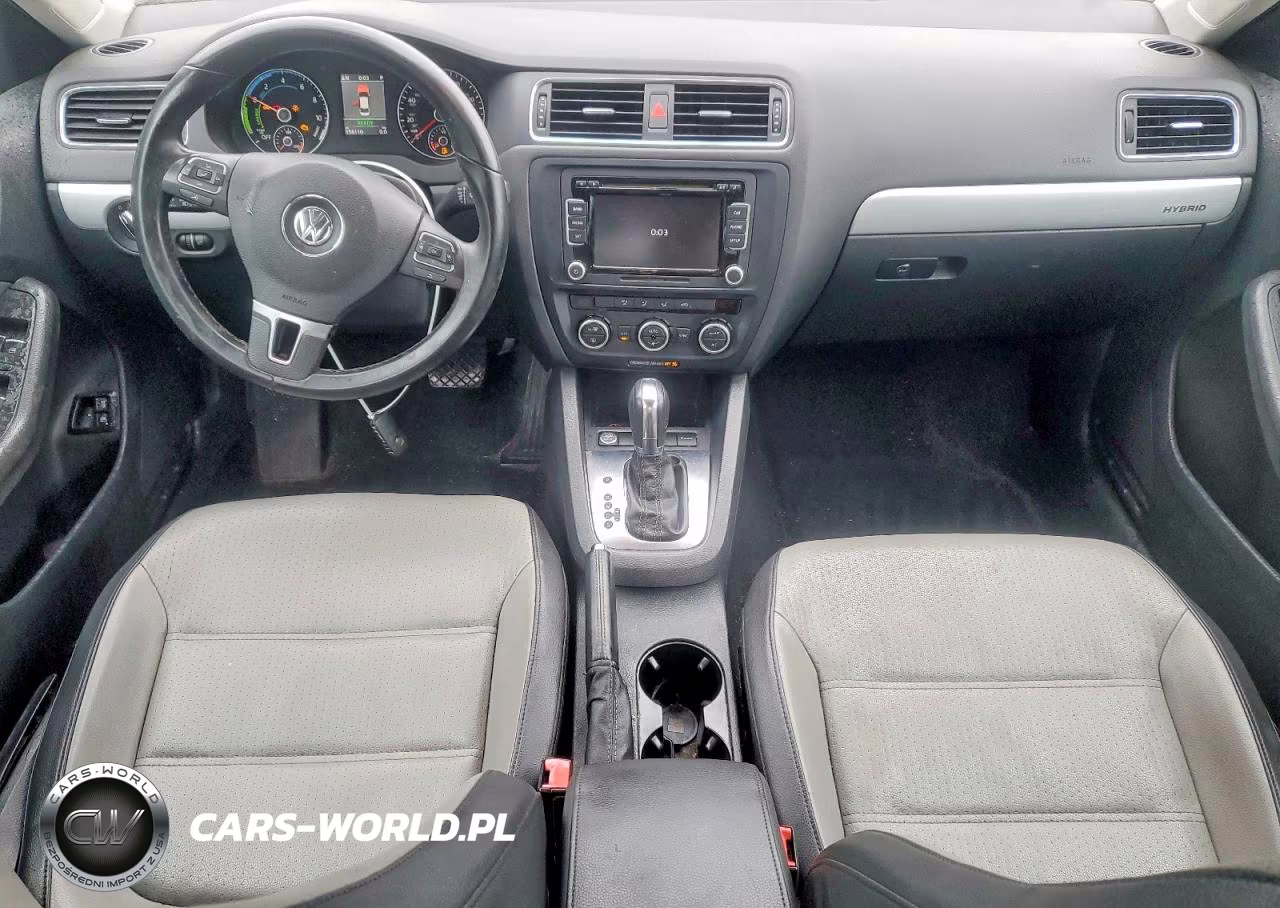 2014 Volkswagen Jetta Hybrid VIN:3VW637AJ5EM207955 - 8
