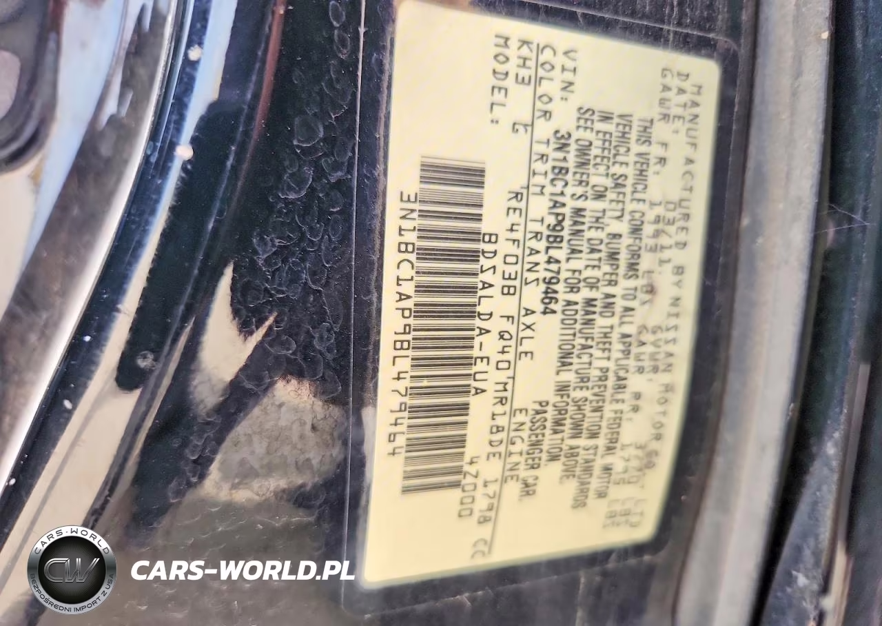 2011 Nissan Versa 1.8 S VIN:3N1BC1AP9BL479464 - 12