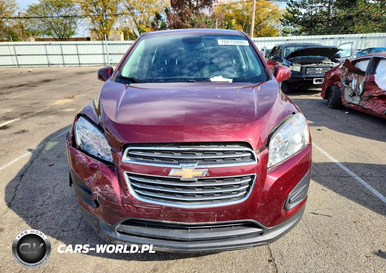 2016 Chevrolet Trax Ls VIN:3GNCJNSB3GL249922 - 5
