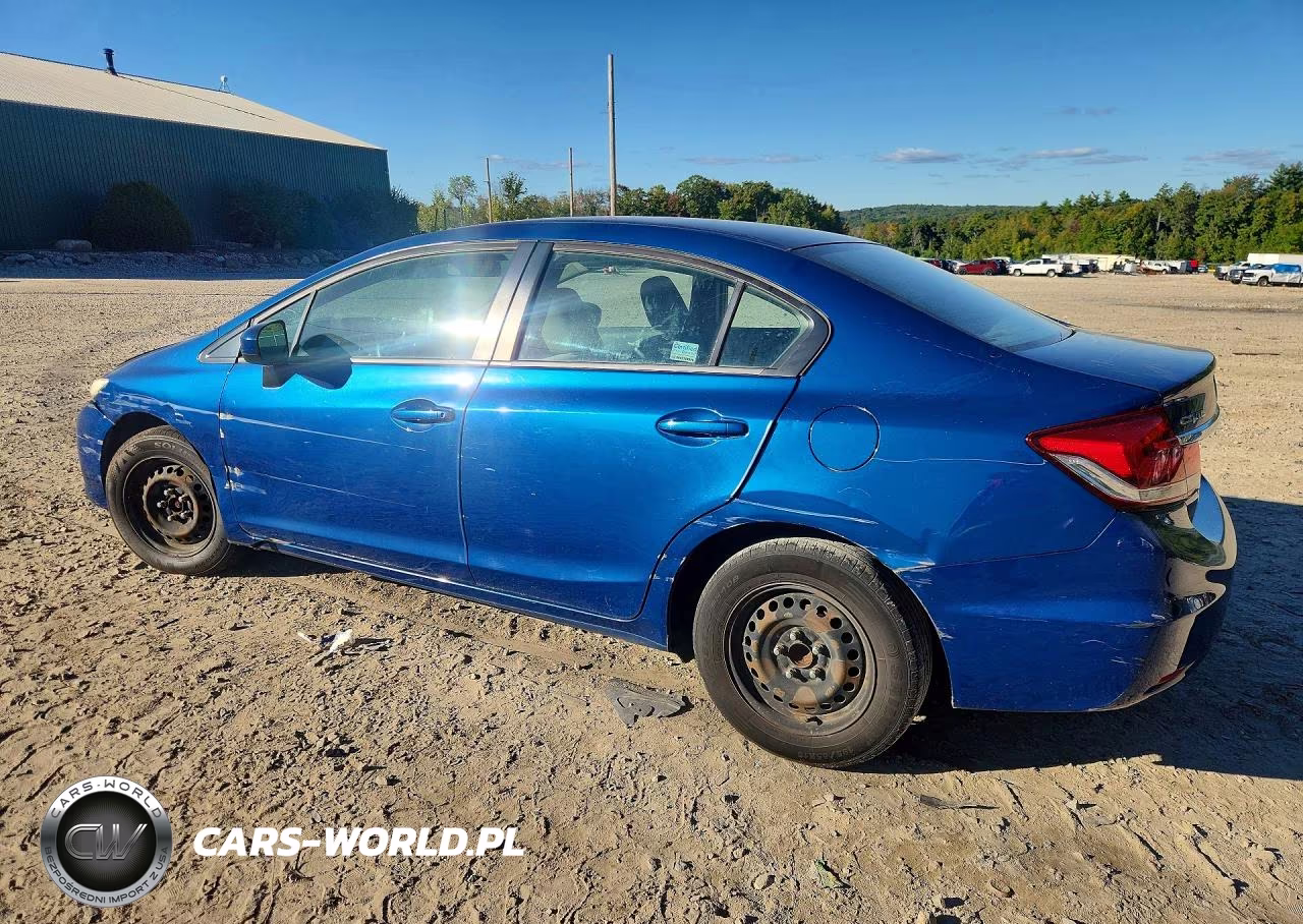 2014 Honda Civic Lx VIN:2HGFB2F57EH532885 - 2
