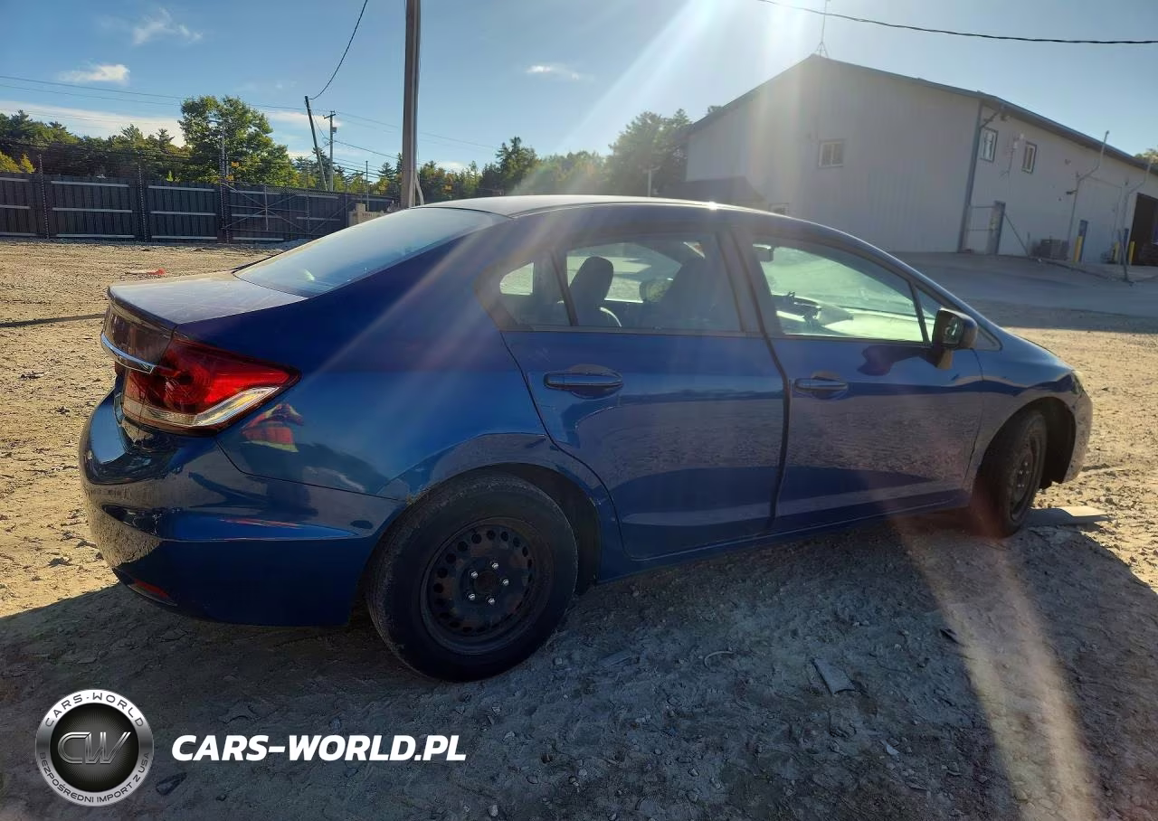 2014 Honda Civic Lx VIN:2HGFB2F57EH532885 - 3