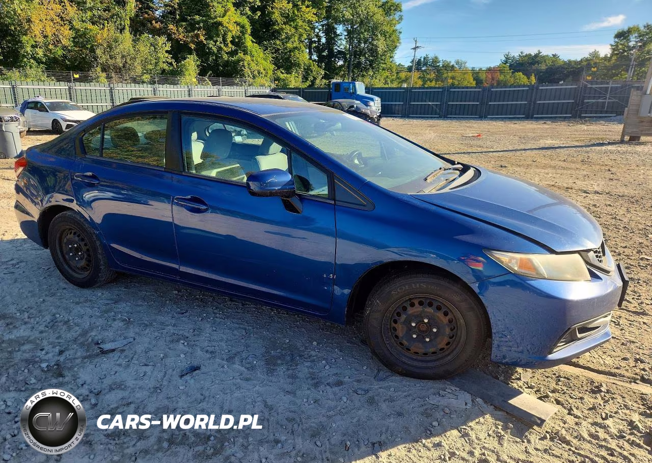 2014 Honda Civic Lx VIN:2HGFB2F57EH532885 - 4