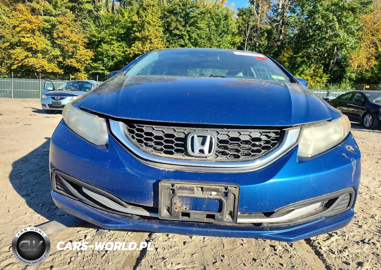 2014 Honda Civic Lx VIN:2HGFB2F57EH532885 - 5