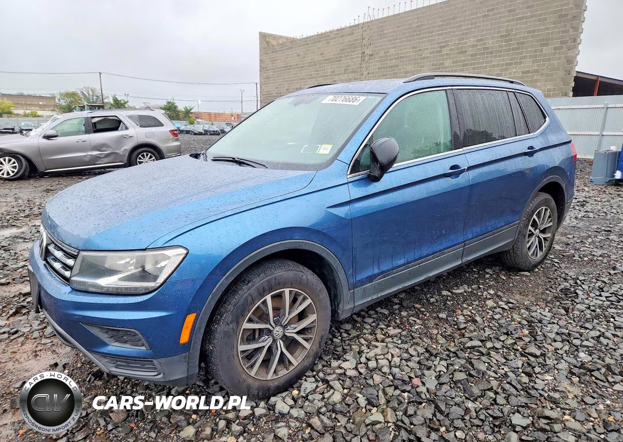 2019 Volkswagen Tiguan Se VIN:3VV2B7AXXKM075183 - 1