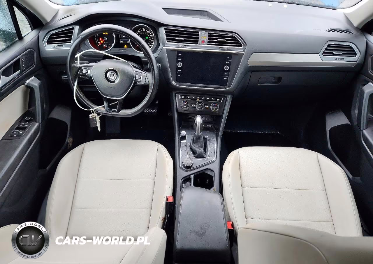 2019 Volkswagen Tiguan Se VIN:3VV2B7AXXKM075183 - 8
