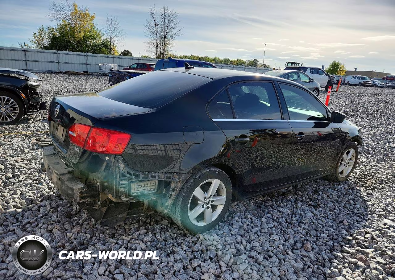 2013 Volkswagen Jetta Tdi VIN:3VWLL7AJXDM383630 - 3