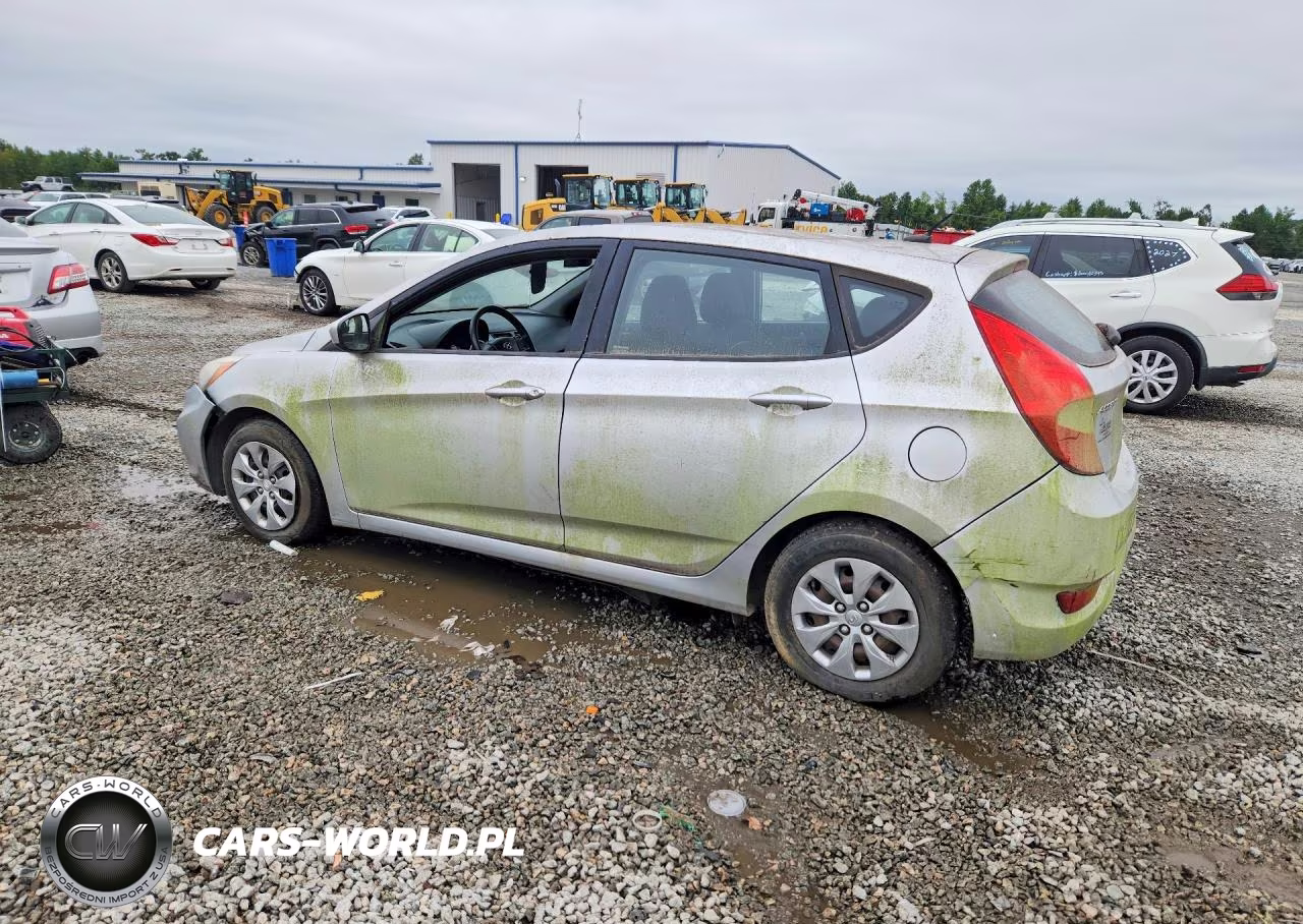 2015 Hyundai Accent Gs VIN:KMHCT5AE1FU208350 - 2