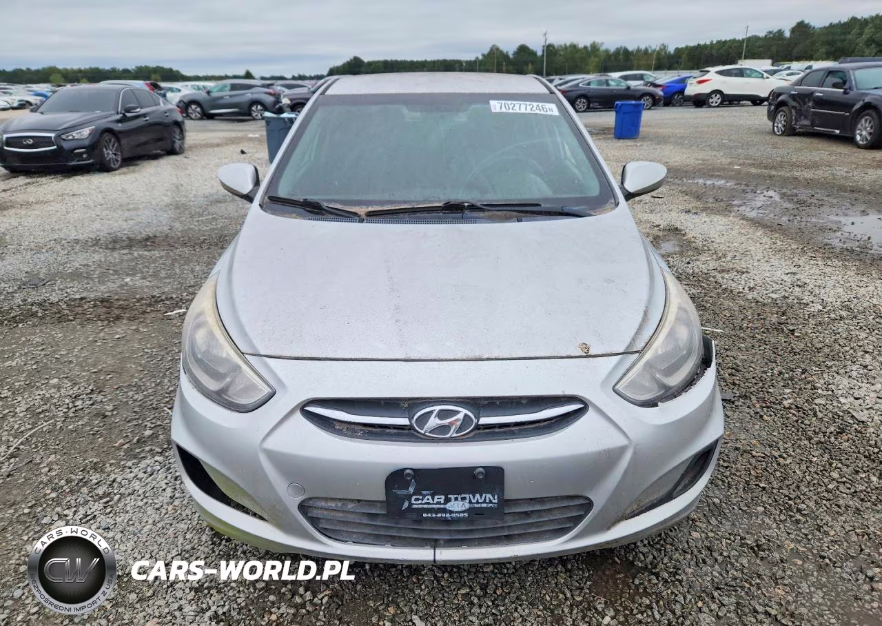 2015 Hyundai Accent Gs VIN:KMHCT5AE1FU208350 - 5