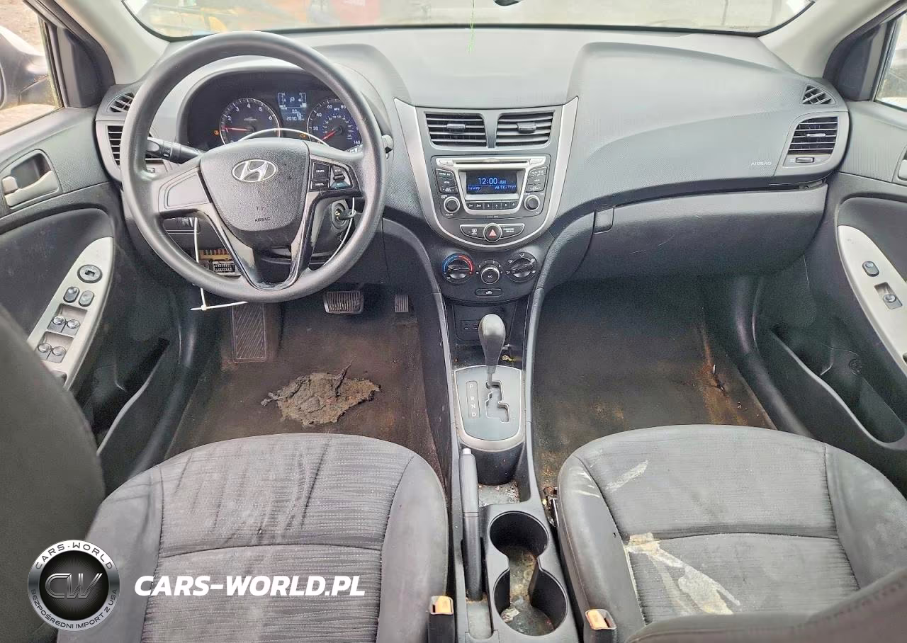 2015 Hyundai Accent Gs VIN:KMHCT5AE1FU208350 - 8
